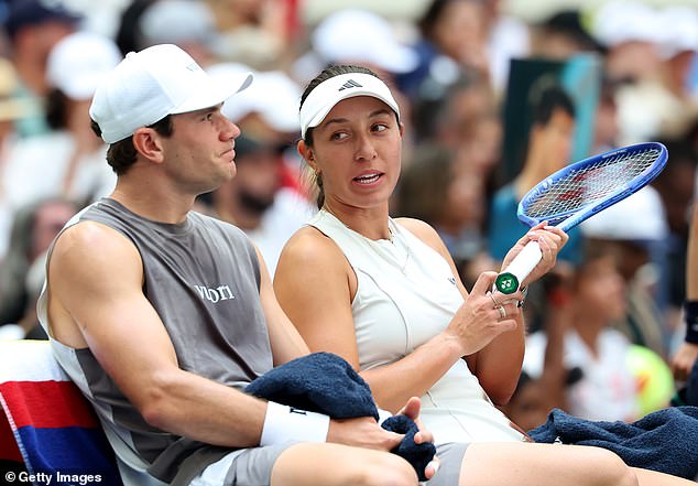 Moment Jack Draper is TOLD OFF by US Open mixed doubles partner Jessica  Pegula