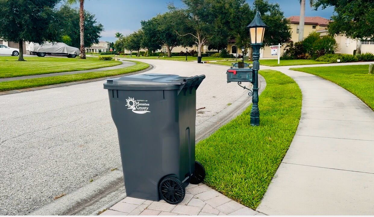 Manatee County customers getting new 96-gallon trash bins this week