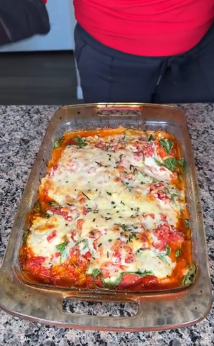 Cheese Ravioli Bake – Cheesy, and So Easy!