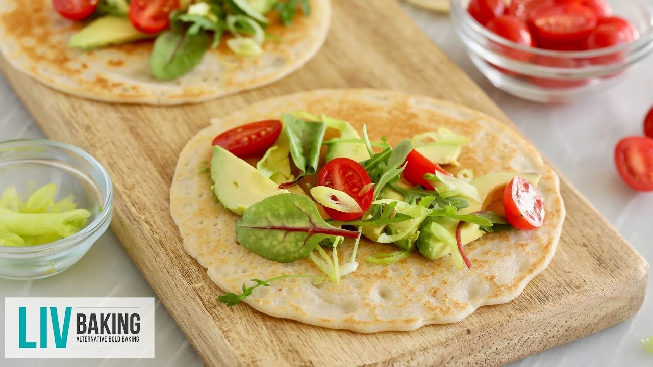 Simple gluten-free flatbread recipe with just three ingredients