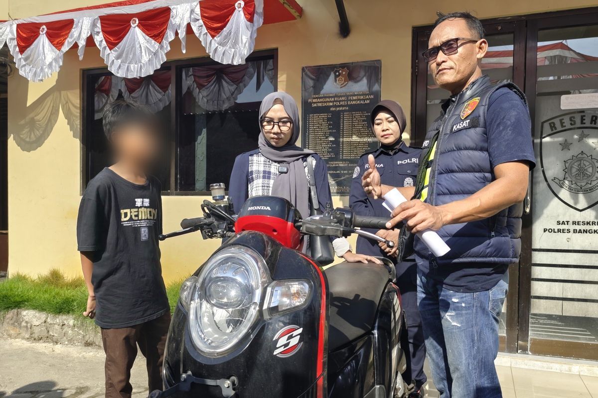 Siswa SMP Jadi Korban Begal, Serahkan Honda Scoopy Karena Tipu Halus