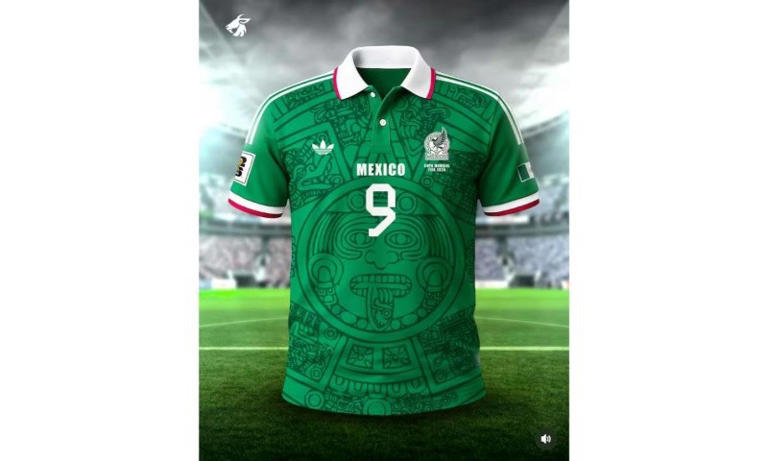 La Selección Mexicana presentó los detalles de su indumentaria para la Copa del Mundo, con guiños a clásicos de la historia.