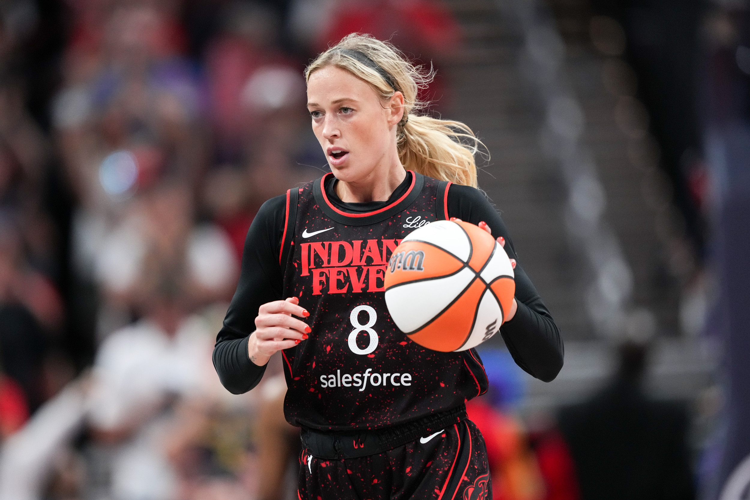 Fever Star Sophie Cunningham Fires Back After Most Recent WNBA Fine