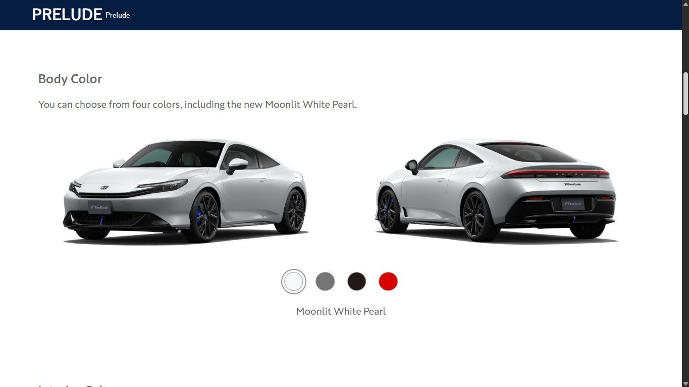 Tampil di GIIAS, Cek Pilihan Warna Honda Prelude