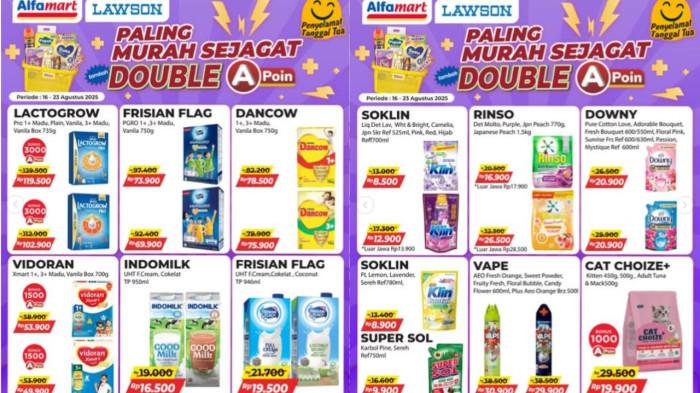 Katalog Promo JSM Alfamart 23 Agustus 2025, Indofood Kecap Manis 0,5 Liter Hanya Rp16.000