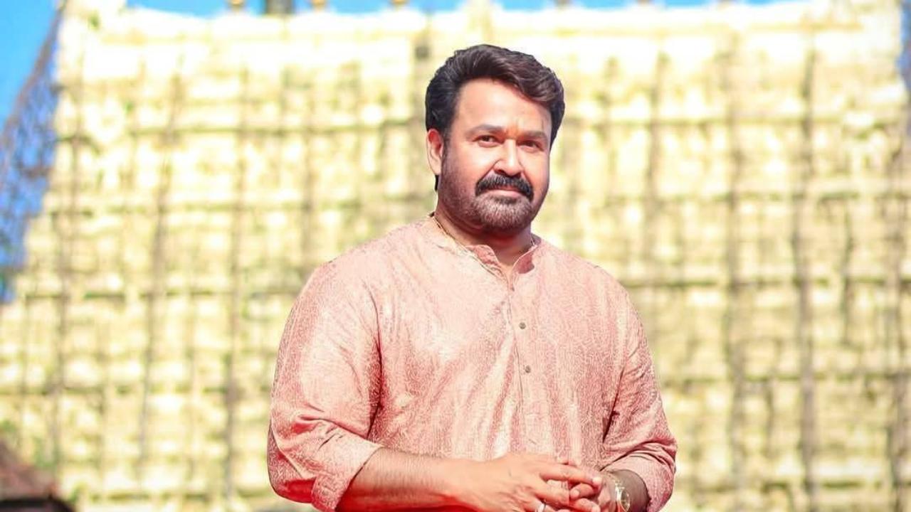Mohanlal receives proclamation chart ahead of Murajapam-Lakshadeepa ...