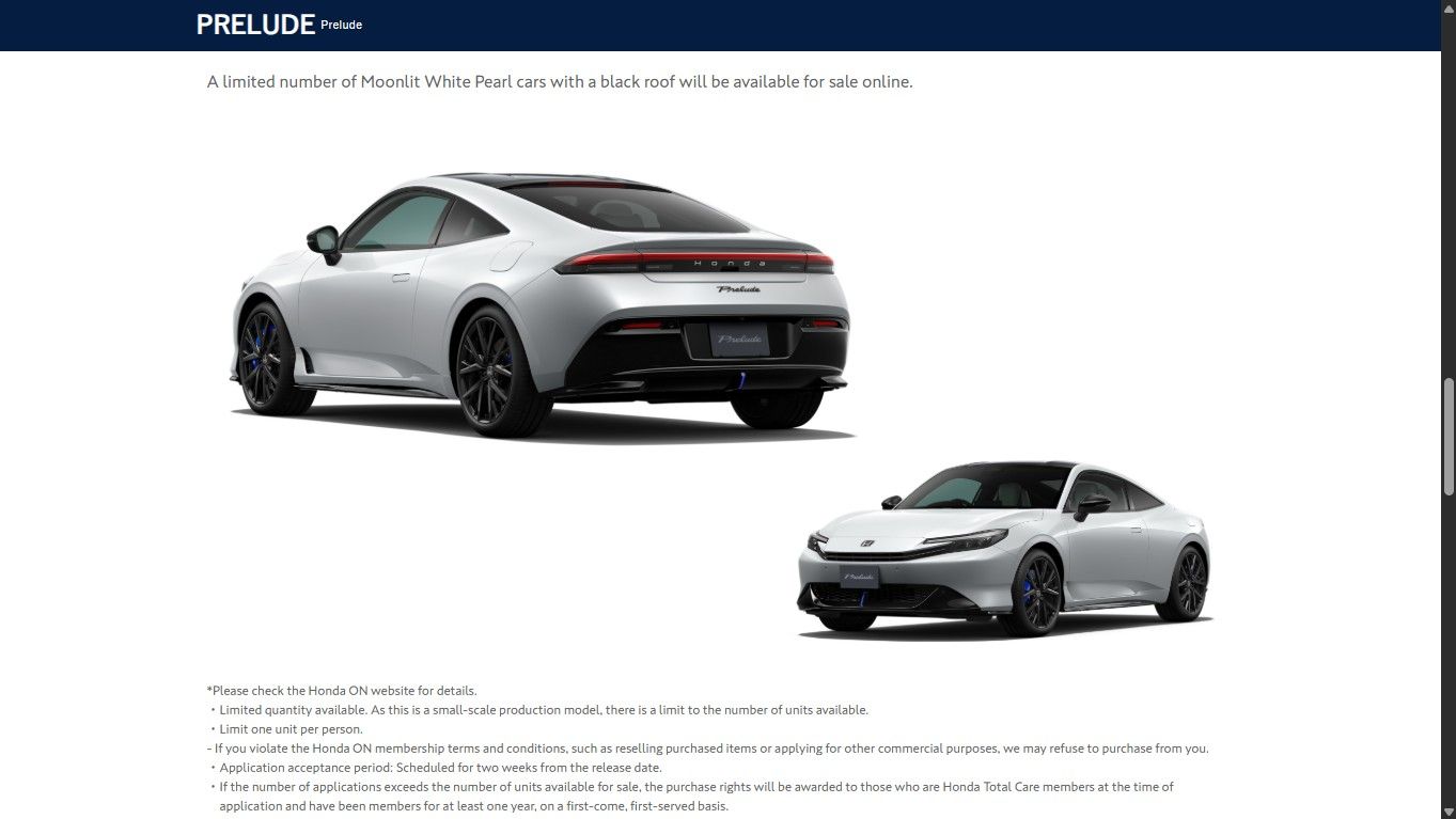 Tampil di GIIAS, Cek Pilihan Warna Honda Prelude