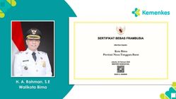 Pemerintah Kota Bima Dapatkan Sertifikat Bebas Frambusia dari Kemenkes RI