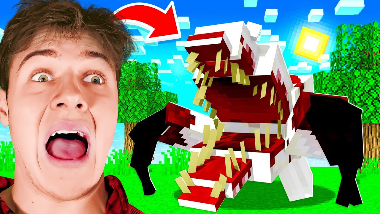 My friend trolled me with parasites in Minecraft