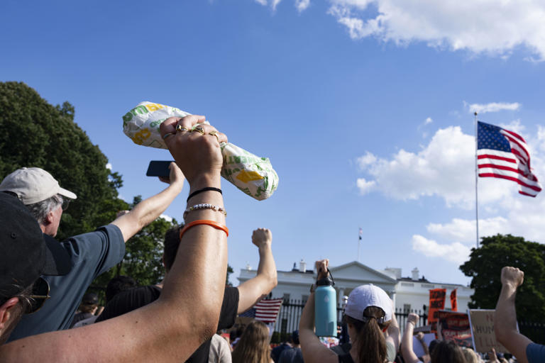 How a thrown sub made 'Sandwich Guy' a resistance icon in Trump's D.C.