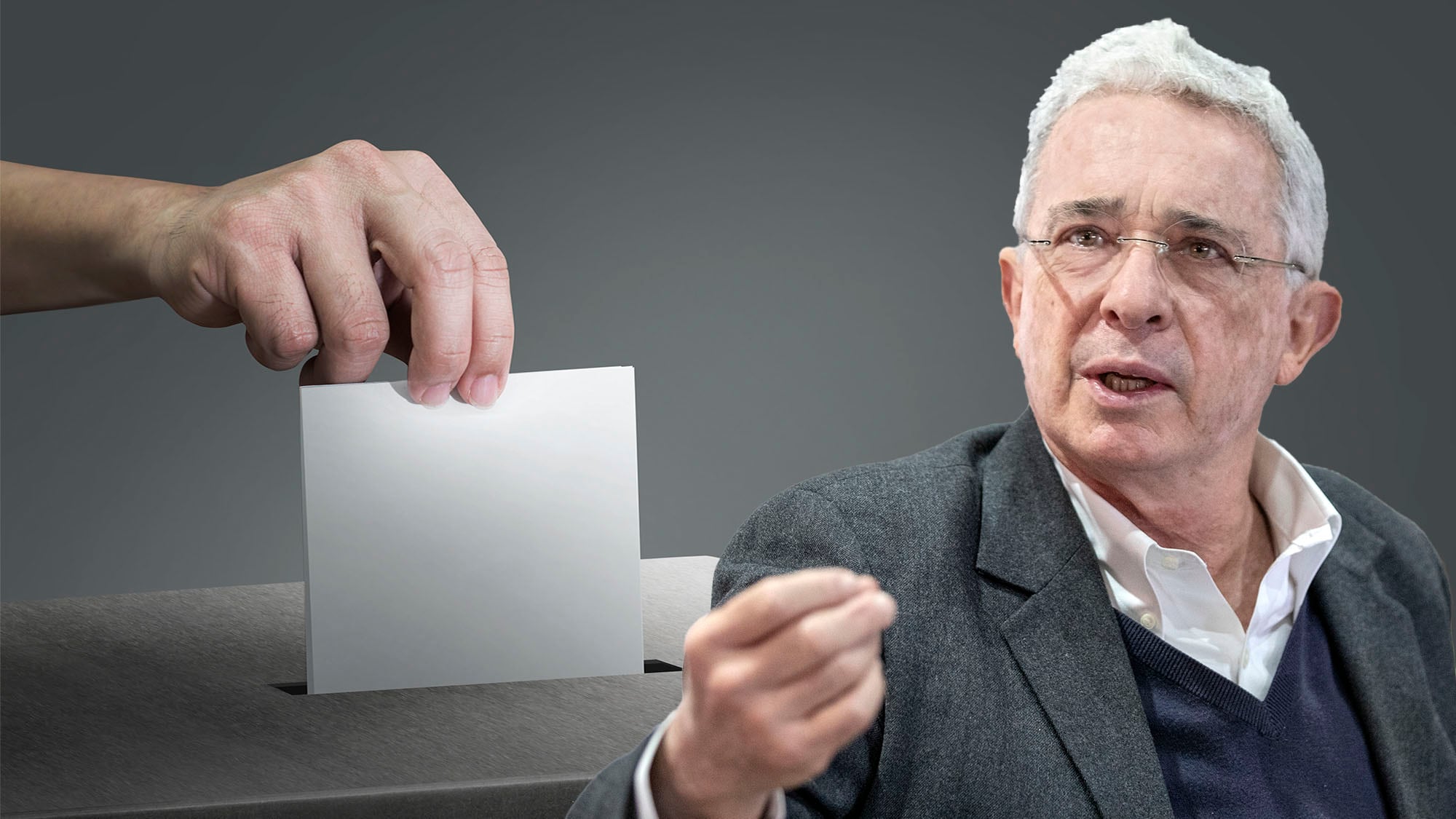 Álvaro Uribe lidera al Centro Democrático de cara a las elecciones de 2026.
