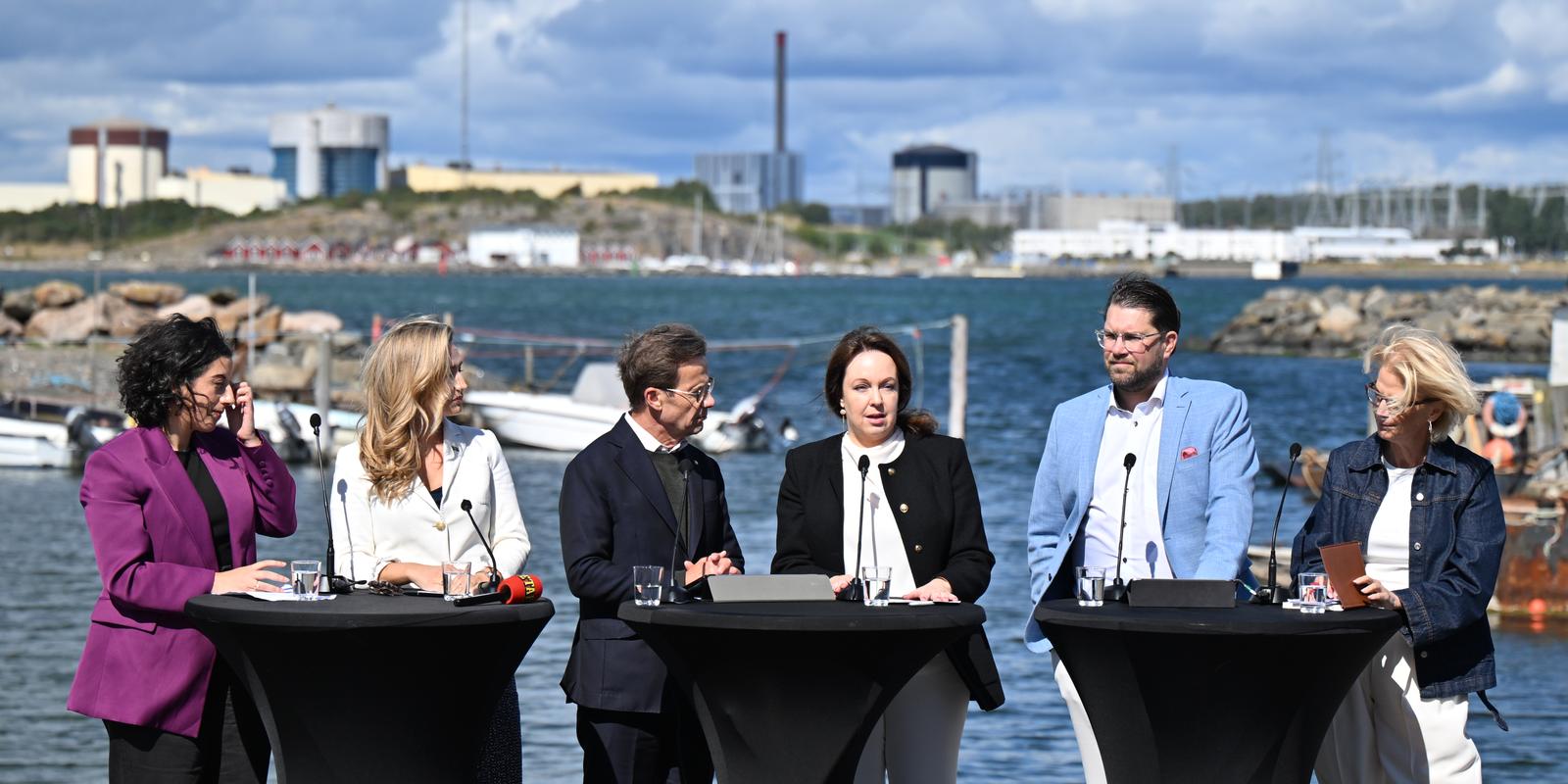Regeringen och SD vid Ringhals: ”Ett stort steg”