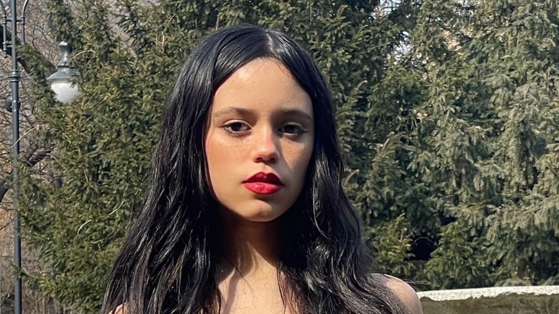 Ritaglio A Grandezza Naturale Jenna Ortega - Sagoma In Cartone Per Feste E Scherzi - Foto 5