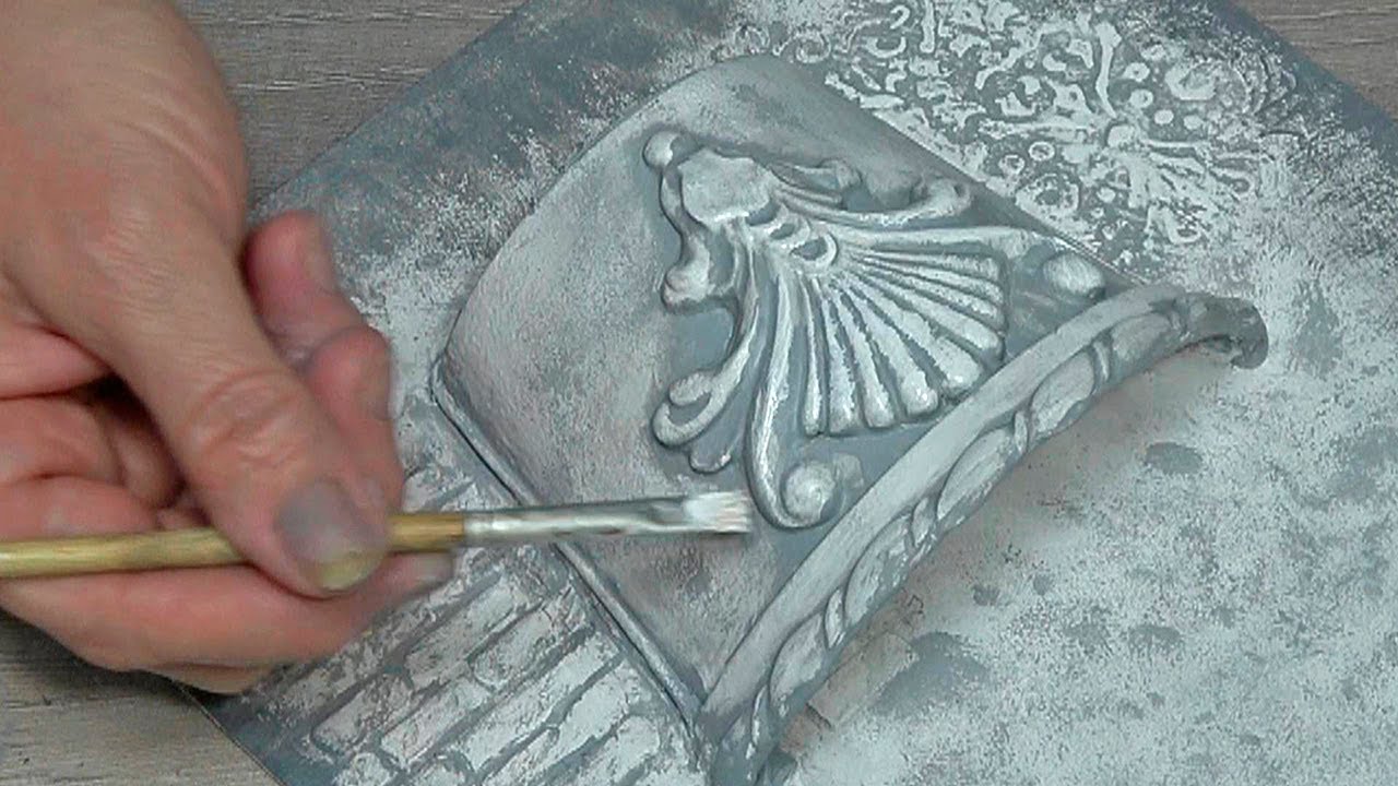 Two DIY relief panel craft ideas