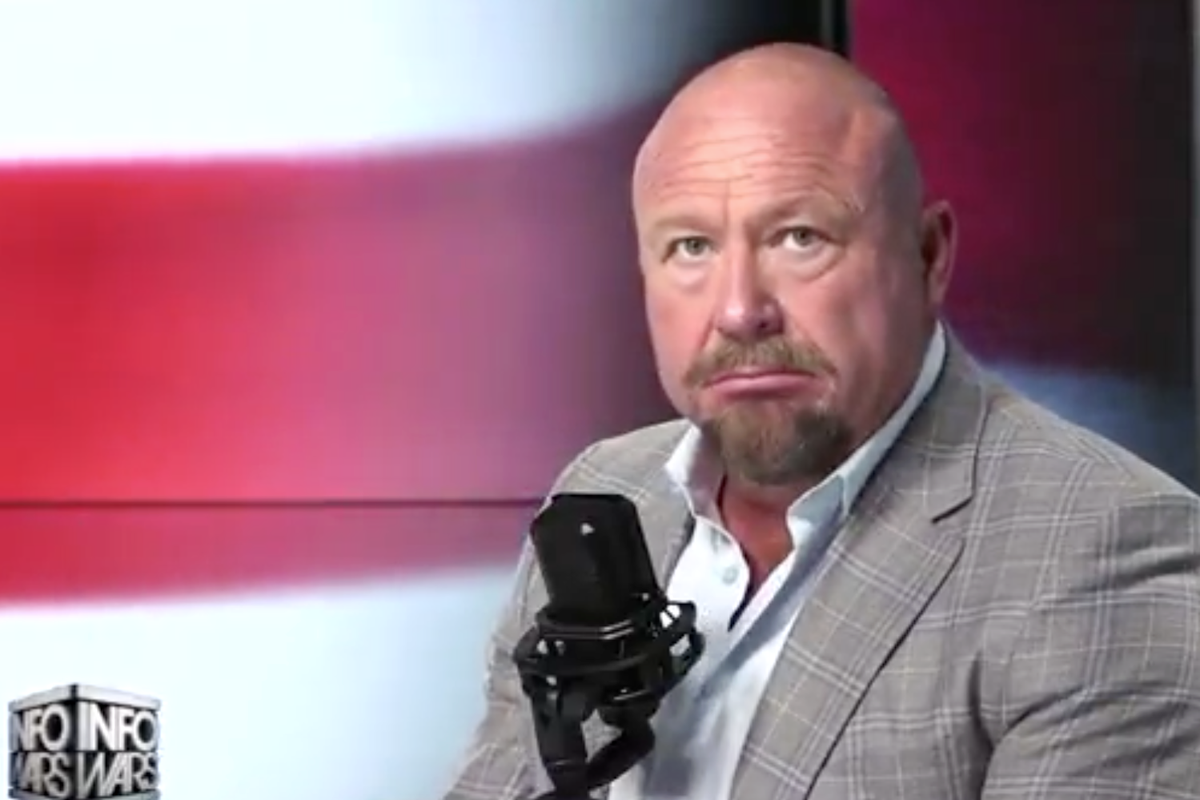 Alex Jones says Trump is in a ‘health crisis’ after noting the size of