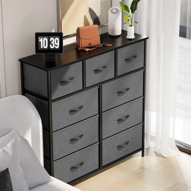 Walmart offers Zunmos 9-drawer dresser for just $40  perfect for  organizing your space