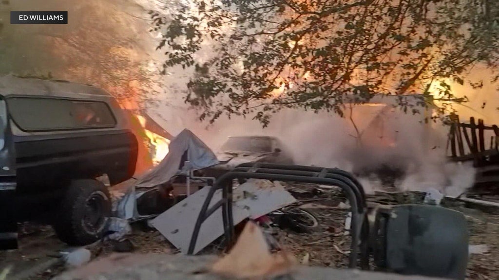 Sacramento home catches fire after apparent explosion, 1 person found dead