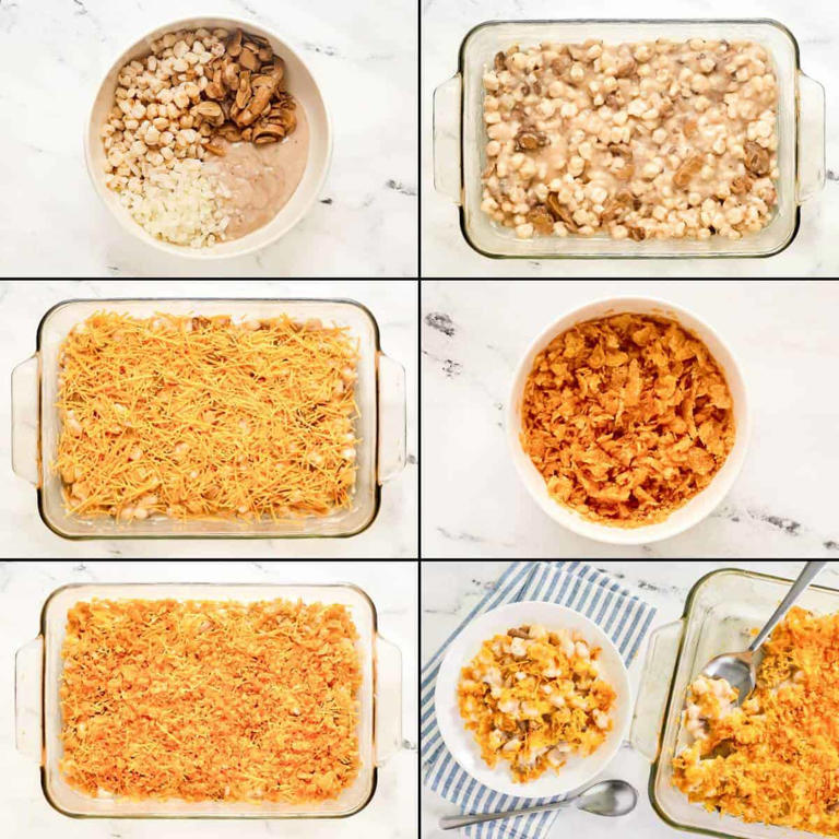 Southern hominy casserole