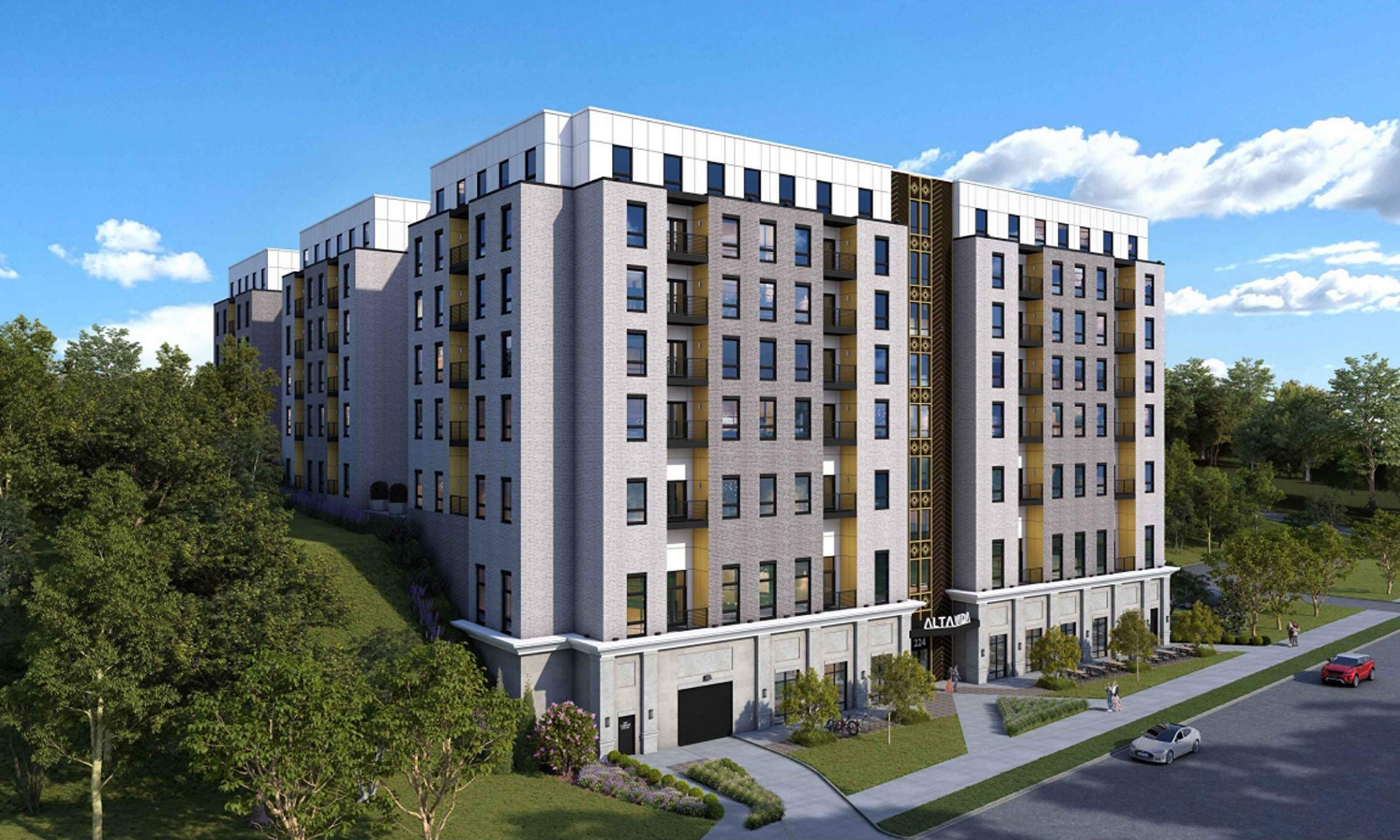 View of Apartments in Allen, TX for Rent | Alta at the Farm