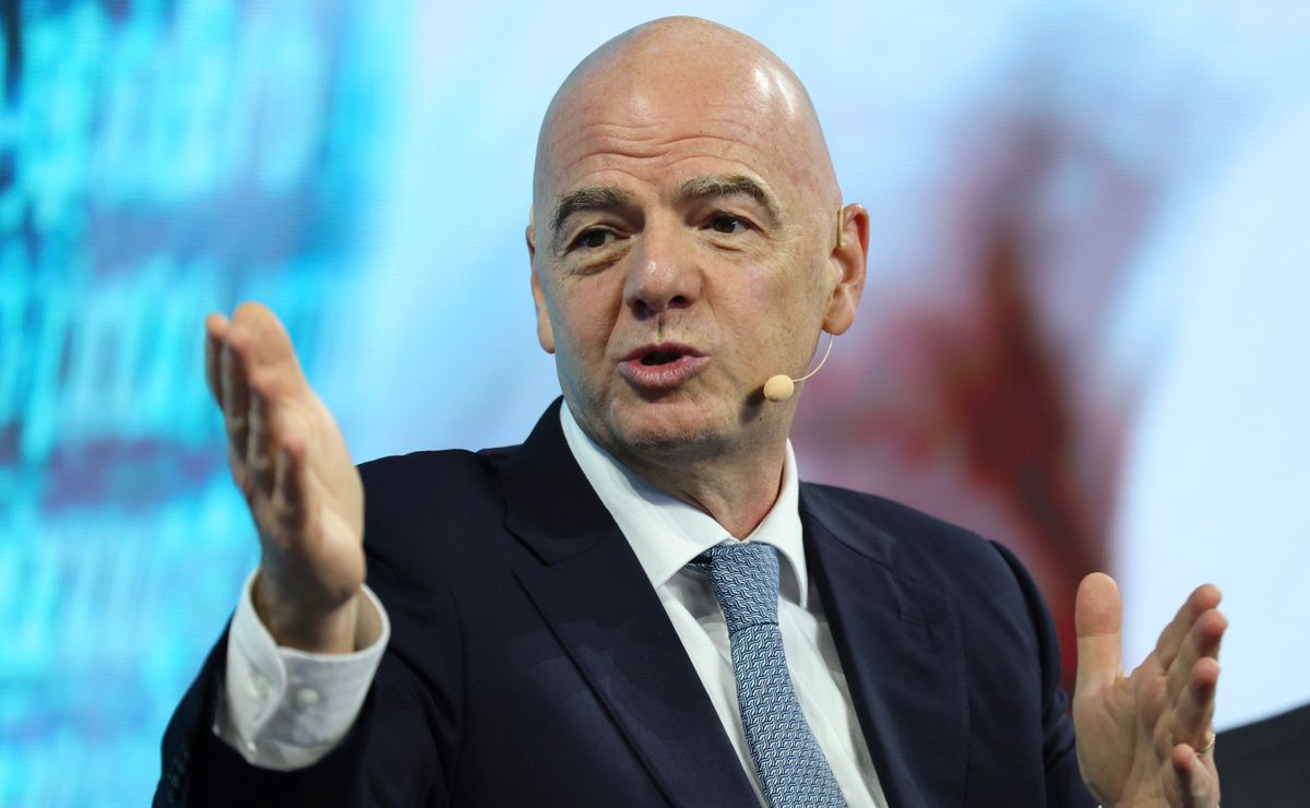 FIFA president Gianni Infantino breaks silence on chaotic scenes during