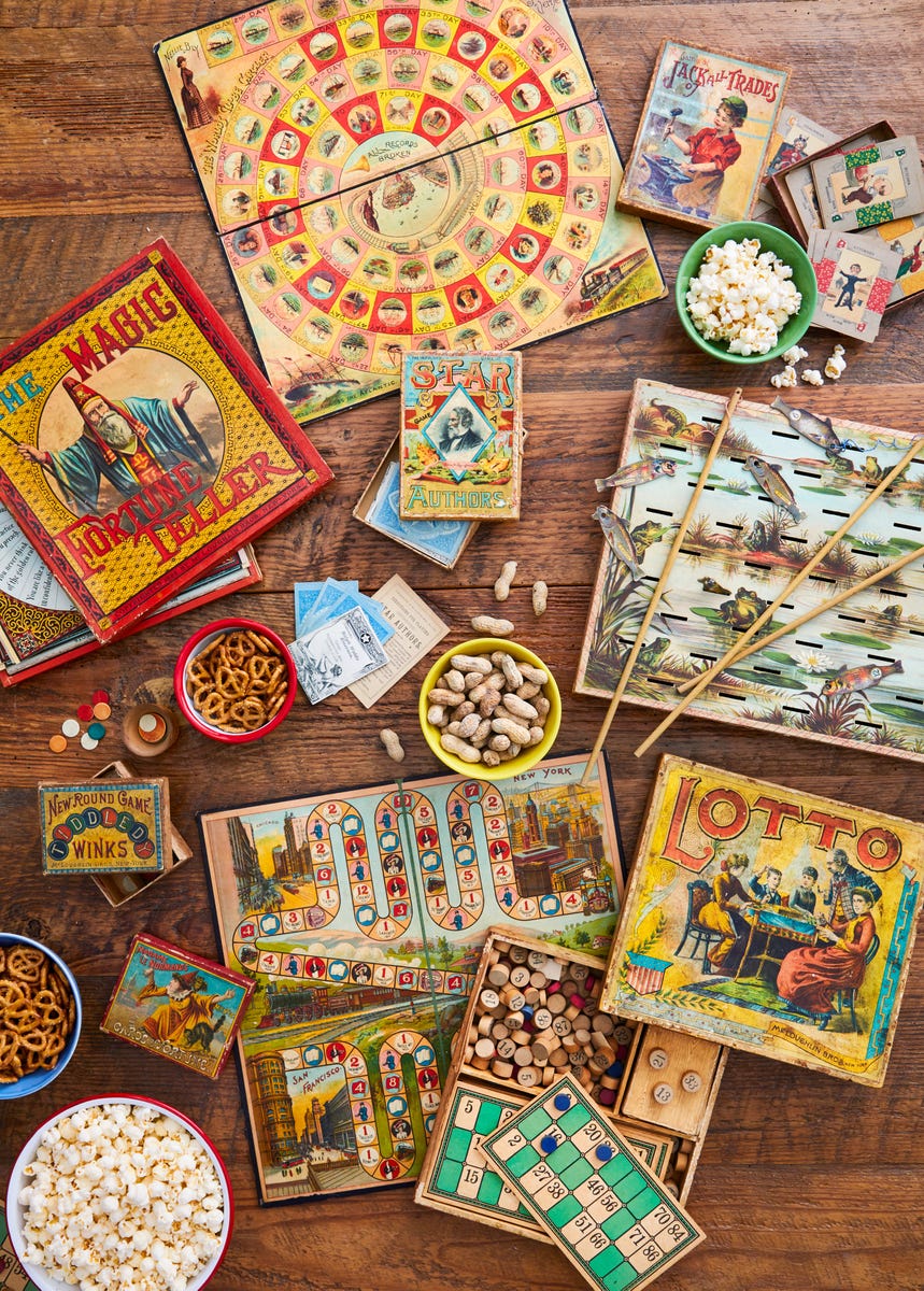 7) McLoughlin Bros. Games