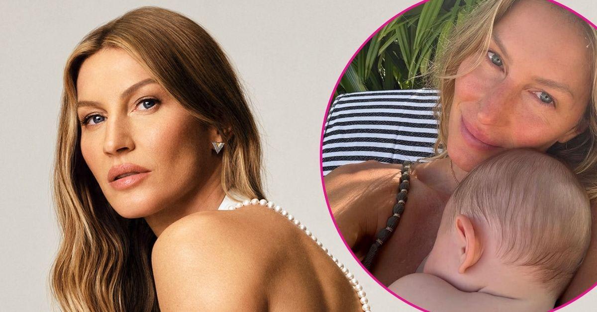 Gisele Bündchen Looks Flawless as She Cuddles With Her Baby Boy in Rare