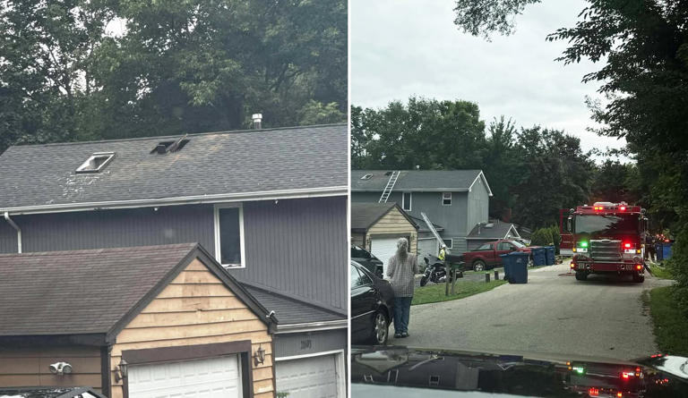 Residents escape without injury, left displaced after fire
