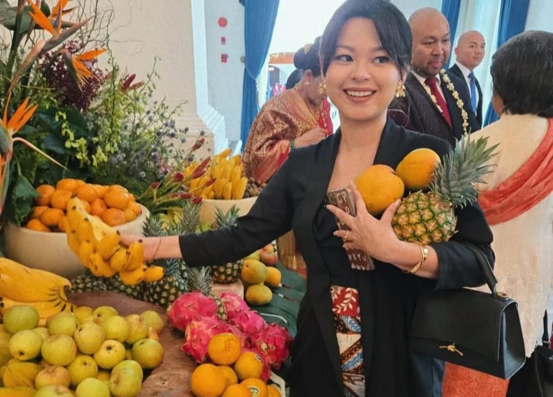 Gustika Jusuf Tampil dengan Batik Slobog di HUT RI, Wujud Duka