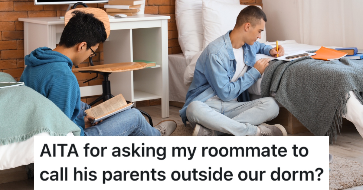 His College Roommate Talks To His Parents Every Night In Their Dorm