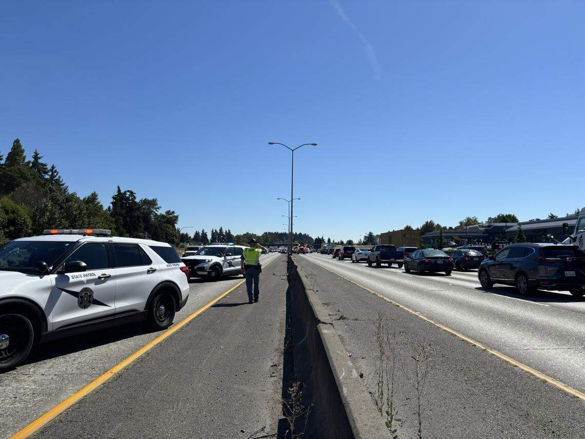 Motorcyclist dead after crash with car on Interstate 5 in Tacoma Motorcyclist dead after crash with car on Interstate 5 in Tacoma
