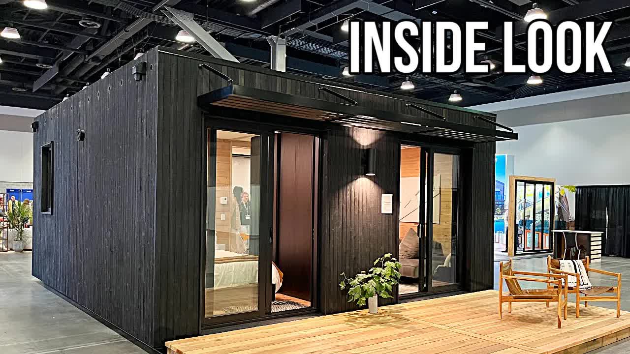 It finally happened! I have never been in a prefab home with an ...