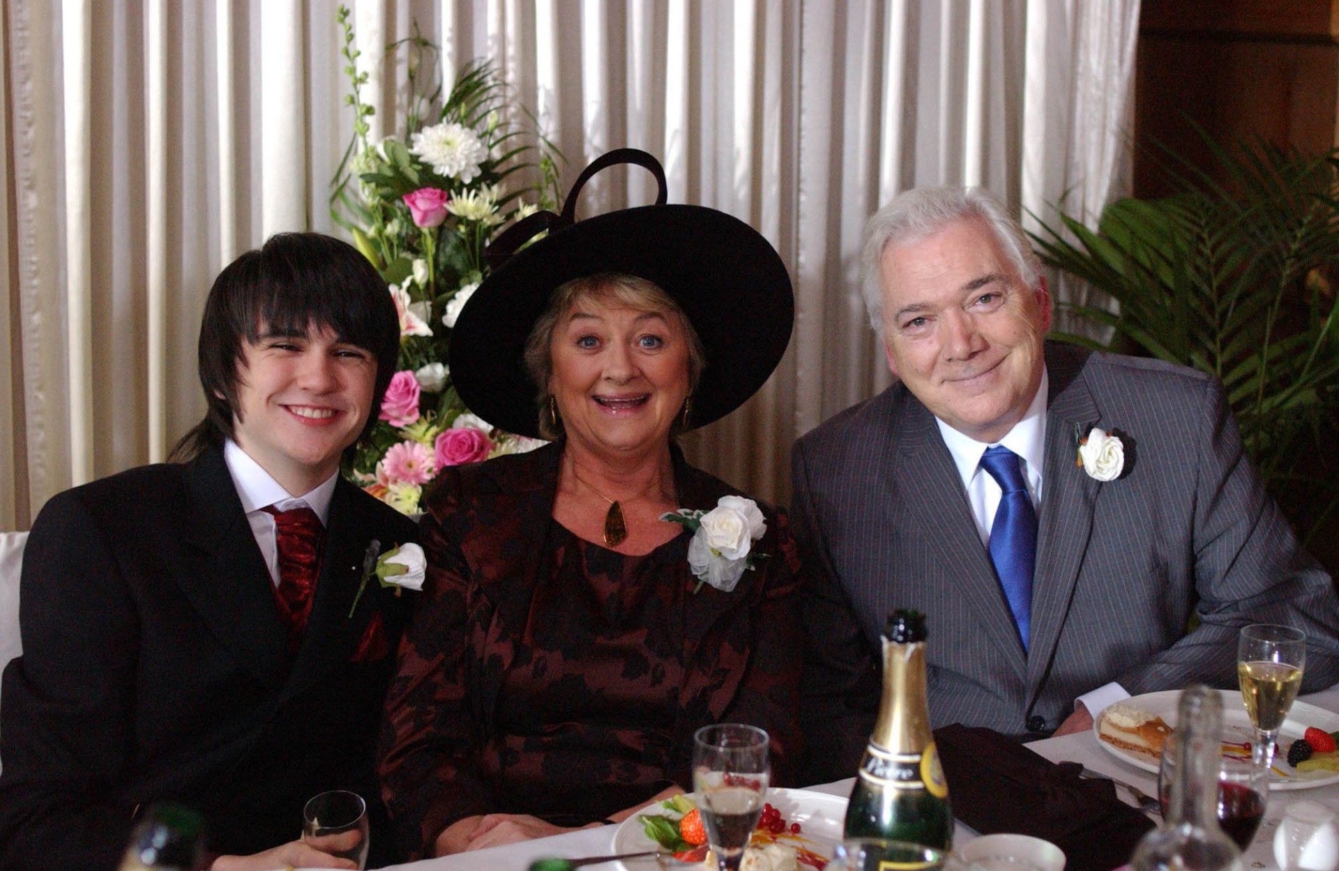His Corrie alter-ego often returned for Connor weddings (Picture: ITV/Shutterstock)
