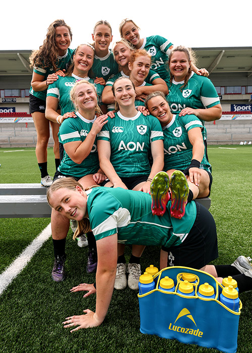 Katie the Carrot appointed newest member of the Irish Women's Rugby team