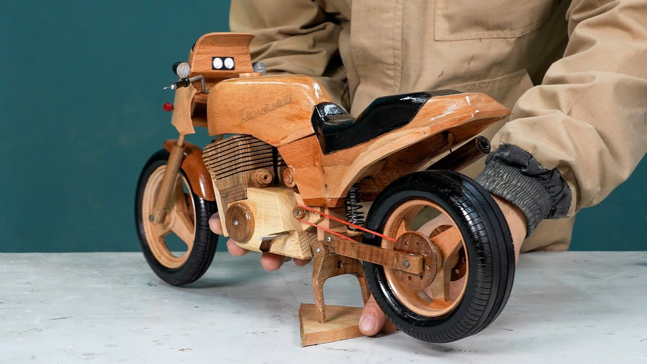 How to Make a Wooden Toy Motorcycle: Easy Step-by-Step Guide