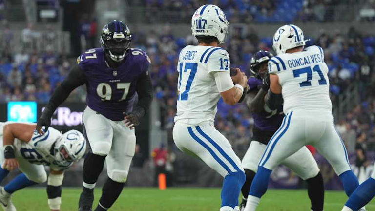 Young Ravens Pass Rushers Impress vs. Colts