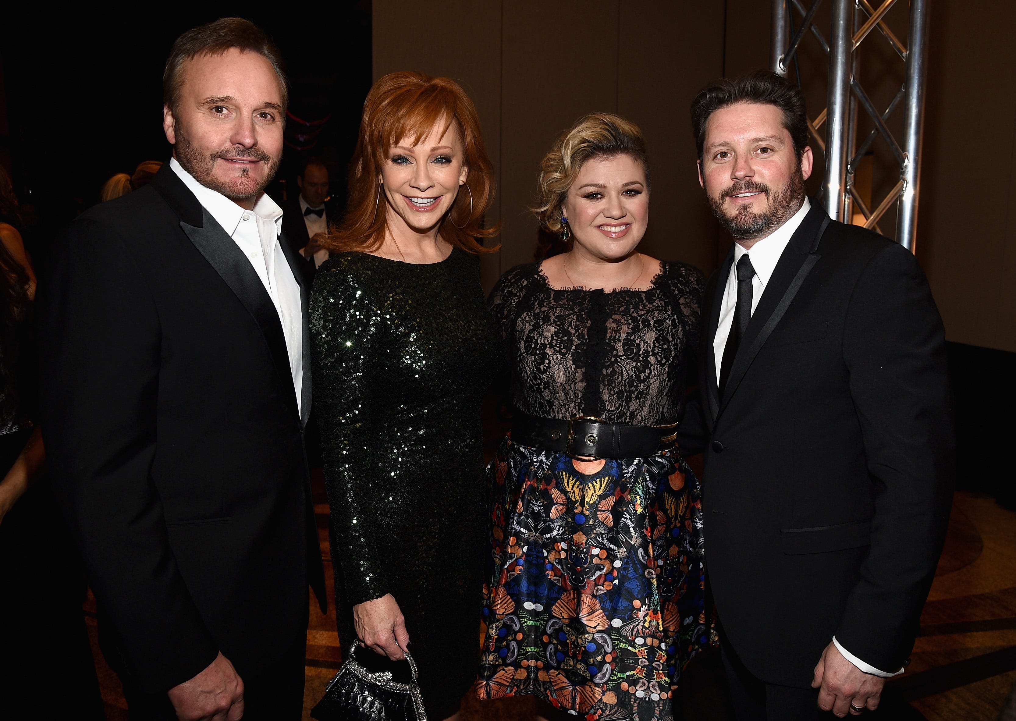 Kelly Clarkson's ex-husband Brandon Blackson was Reba McEntire's stepson:  'He's my total'