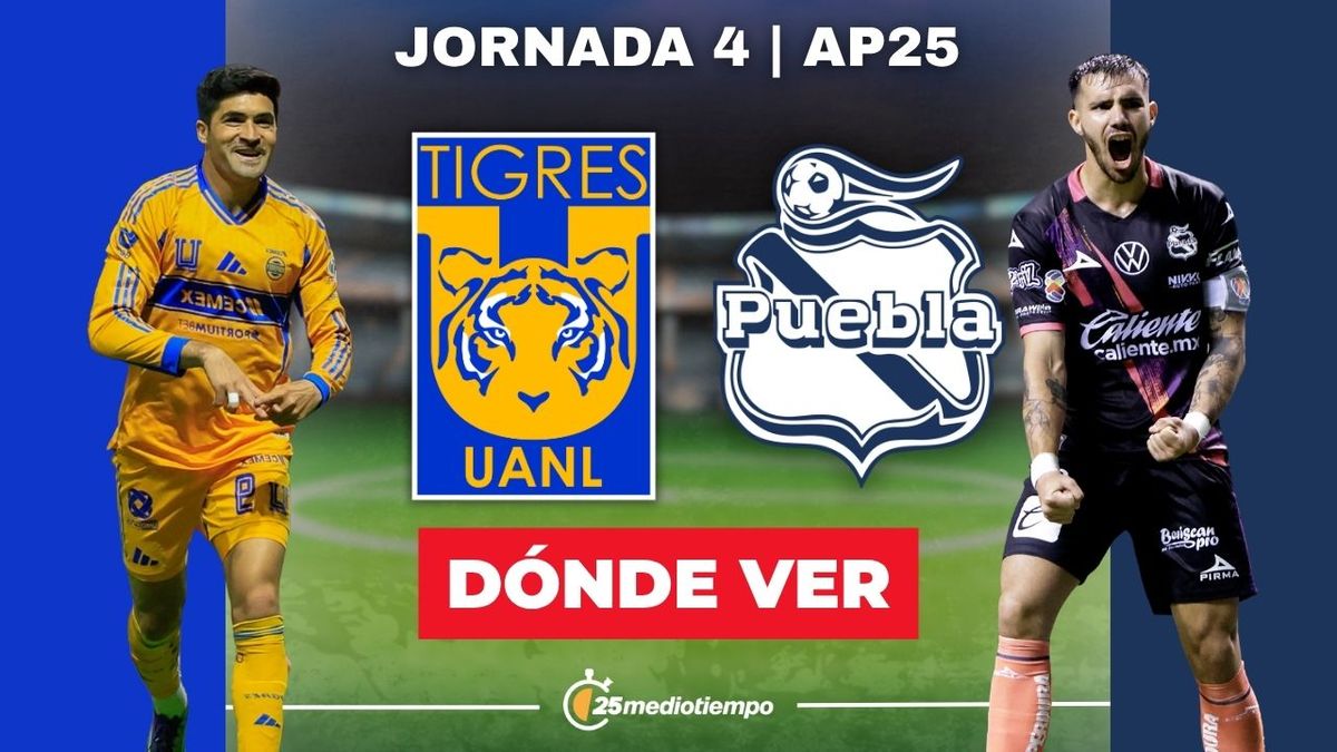 Tigres vs. Puebla EN VIVO: A qué hora y dónde VER partido Jornada 4