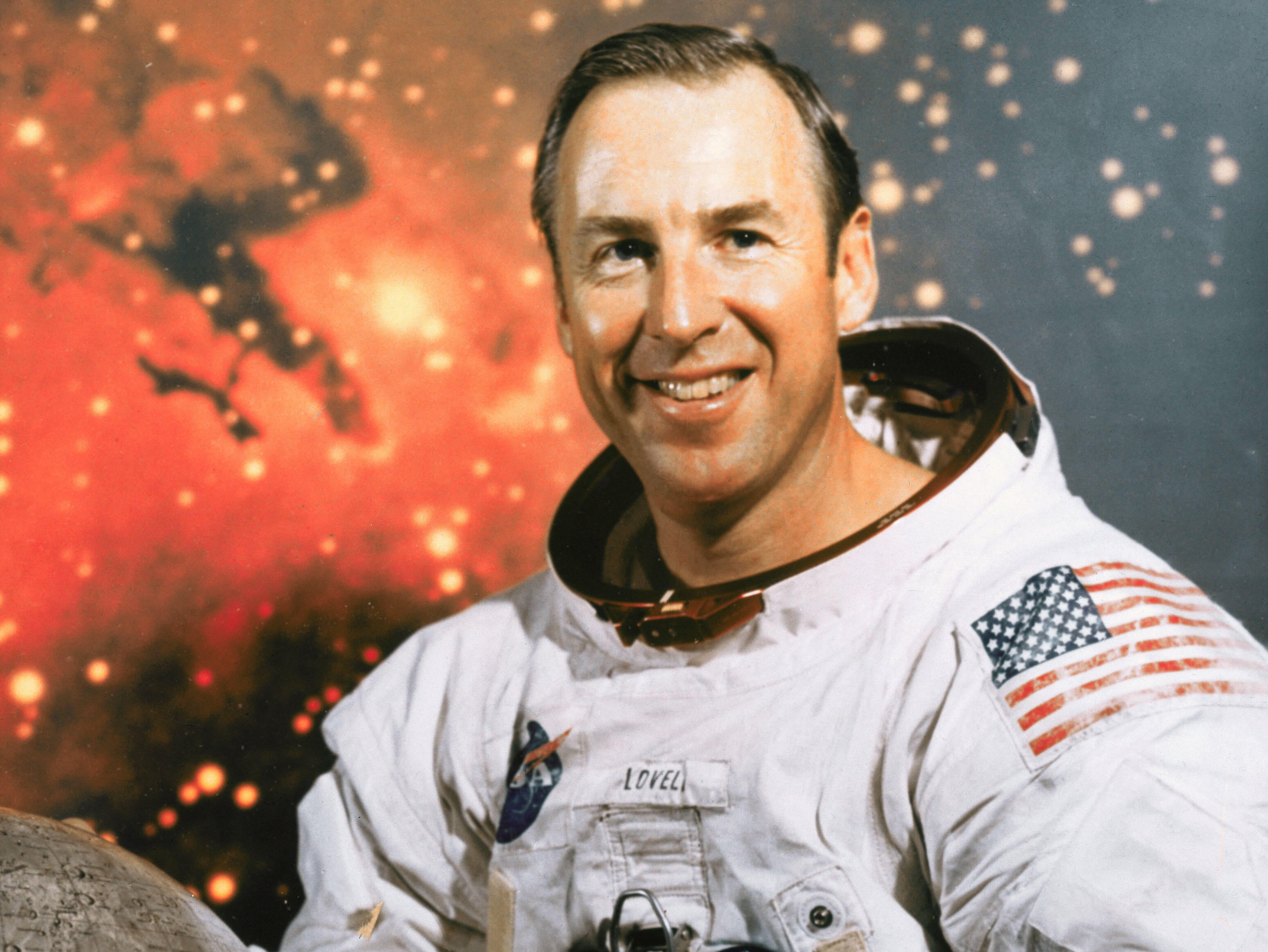 Jim Lovell commanded Apollo 13, the only Apollo mission scheduled to land on the moon which did not. / Credit: Bettmann