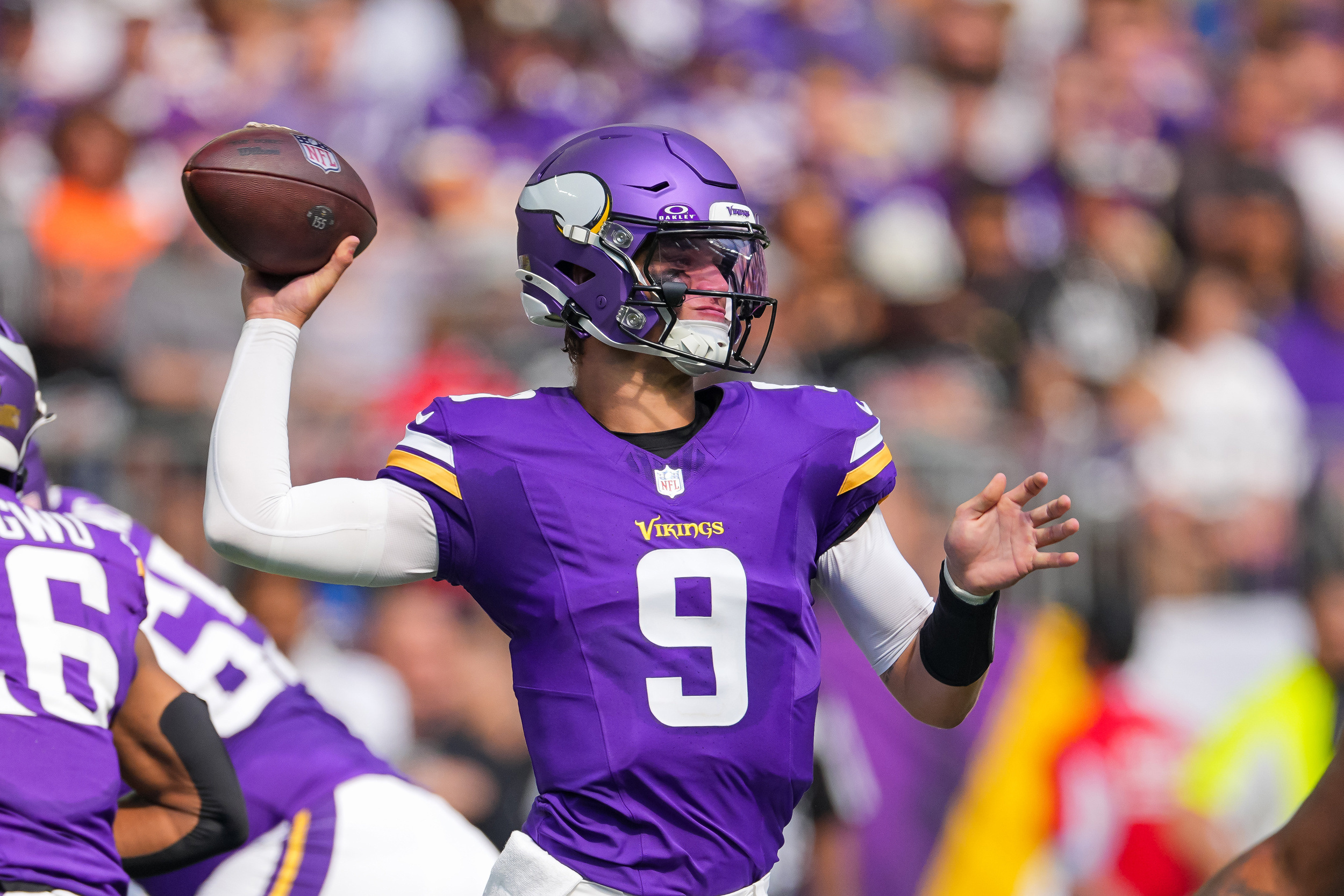 Young Vikings fan #39 s bold request to J J McCarthy pays off Young Vikings fan #39 s bold request to J J McCarthy pays off