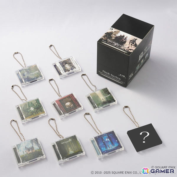 スクウェア・エニックス ミュージックコレクションキーチェーン FF14 ニーア NieR Series Music Collection KeyChain Vol.1 9個入りBOX