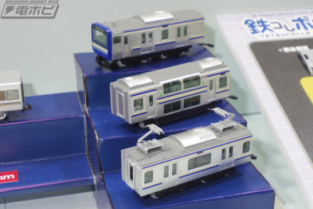 鉄コレポケット」第1弾や秩父鉄道6000系、一畑電車5000系の塗装試作品