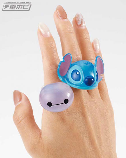 ディズニーキャラクターのファッションリングがガチャに登場！夏