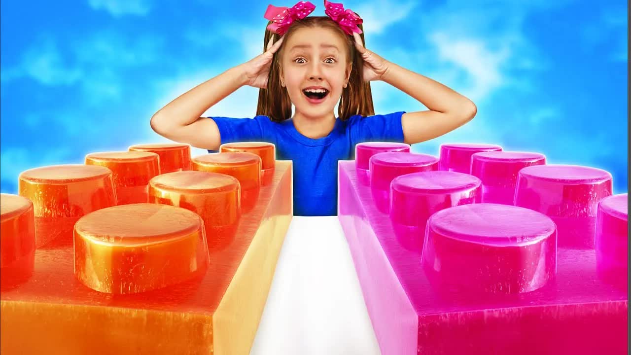 Colored block maze challenge and try to find the keys!