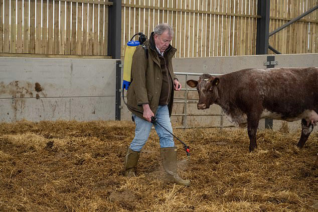 Jeremy Clarkson says it looks like Diddly Squat Farm has had a  'catastrophic' harvest this year