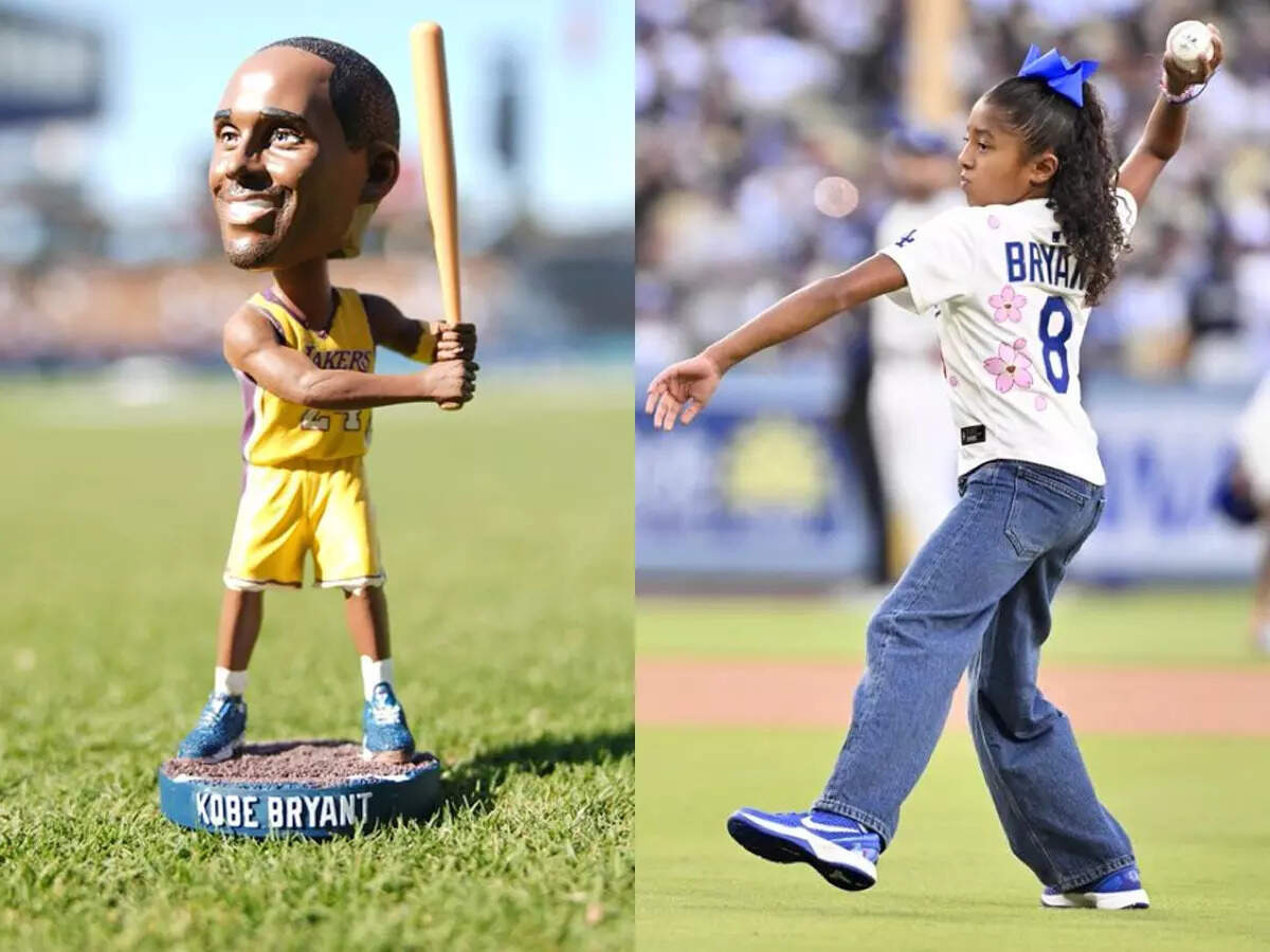 スポーツ Kobe Bryant Bobblehead Dodgers Dodgers unveil Kobe Bryant bobblehead ahead of August giveaway