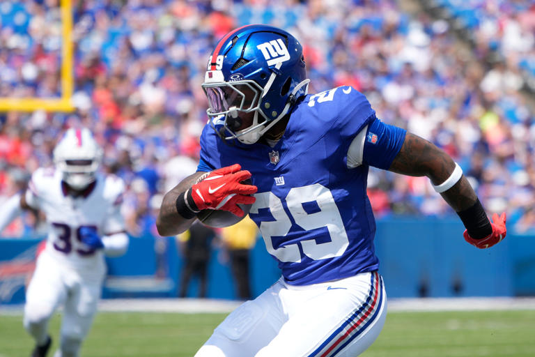 Giants' Tyrone Tracy Jr. ready to inflict his will on opponents: 'Until ...