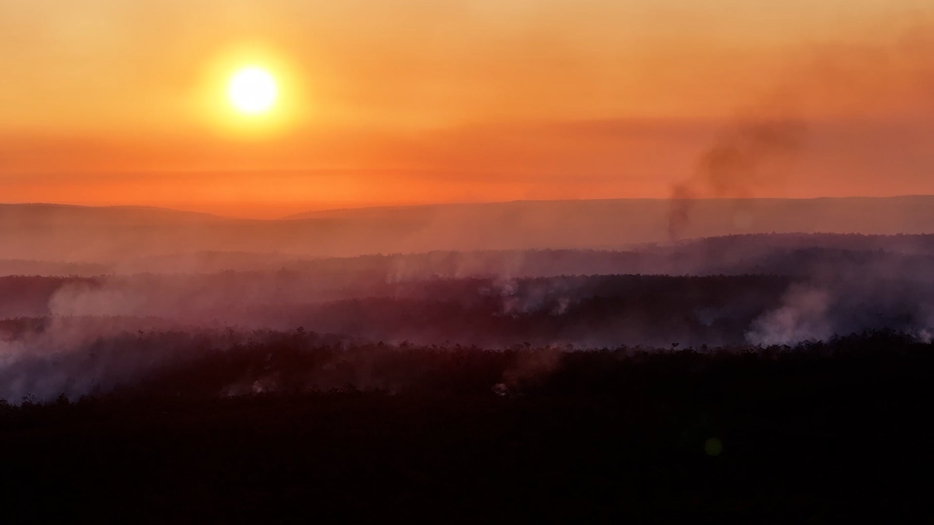 Why Wildfire Smoke Creates Fiery Sunrises And Sunsets