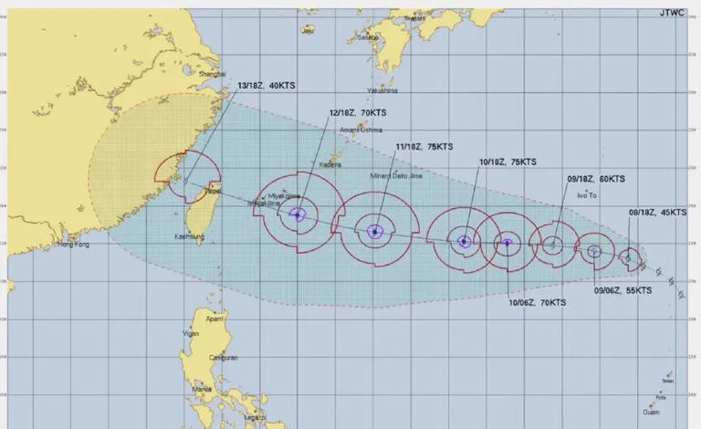 จับตาพายุโพดุล พายุโซนร้อนลูกที่ 11 ฝนตกหนักหลายพื้นที่ เฝ้าระวังน้ำท่วม