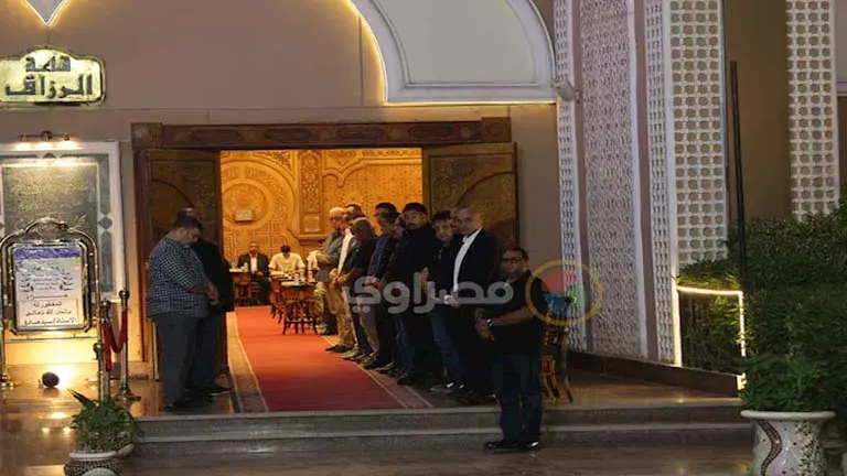 عزاء الفنان الراحل سيد صادق