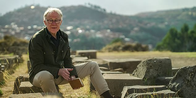 Graham Hancock’s books explore the idea that there might have been a ‘lost’ civilization on Earth (Picture Netflix)